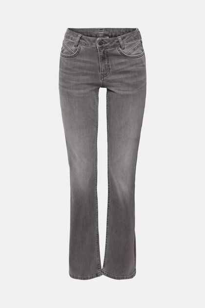 Mid-rise bootcut stretchjeans