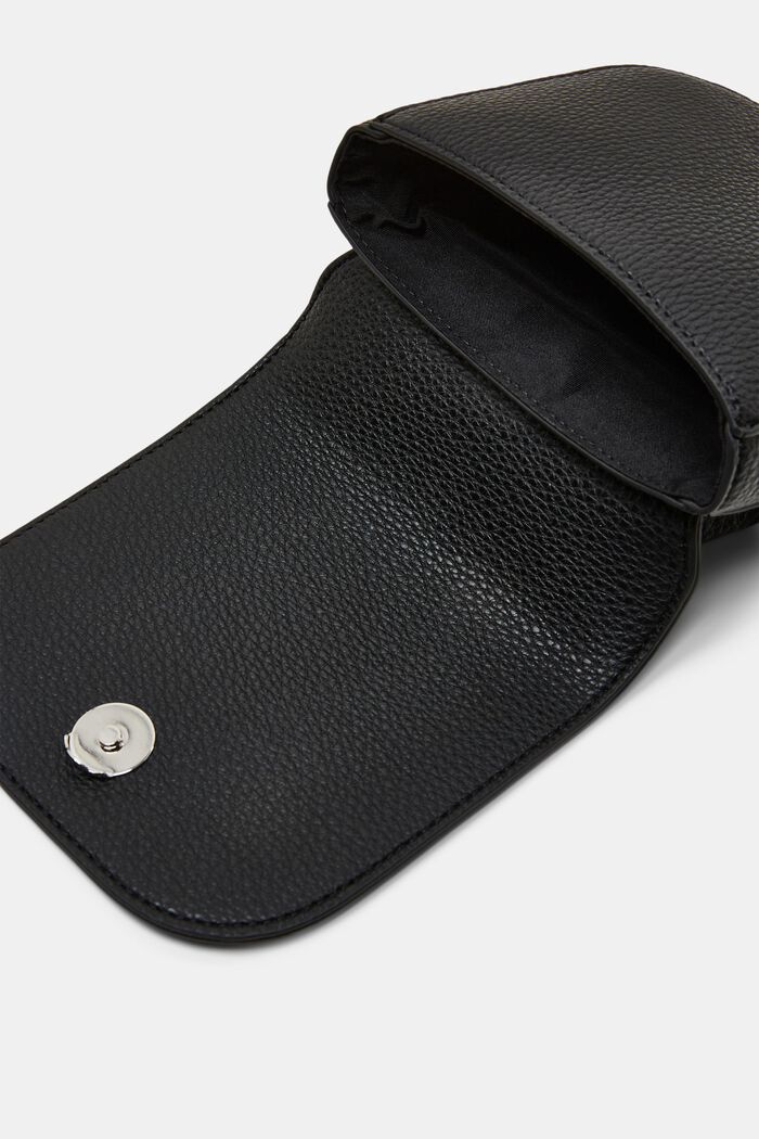 Kleine schoudertas, BLACK, detail image number 3