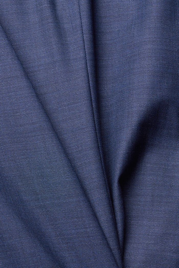 WOOL mix & match colbert, BLUE, detail image number 4
