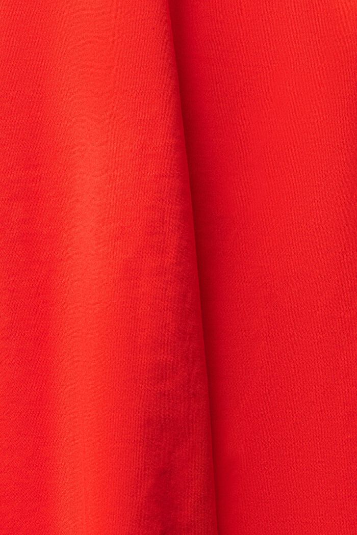 T-shirt met borstzak, ORANGE RED, detail image number 5