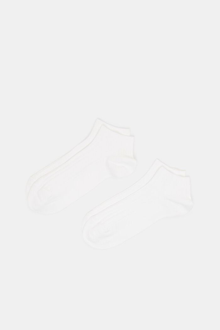 Set van 2 paar sneakersokken, WHITE, detail image number 0
