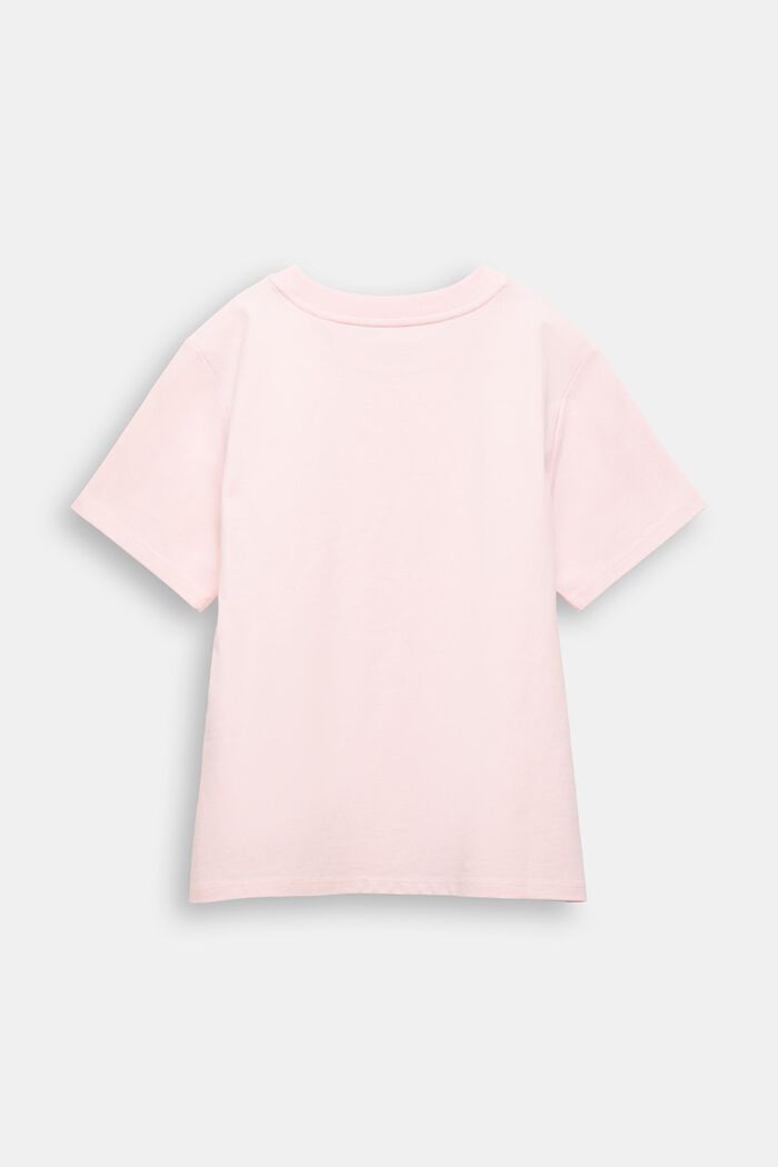 Grafisch T-shirt van katoen-jersey, PASTEL PINK, detail image number 2