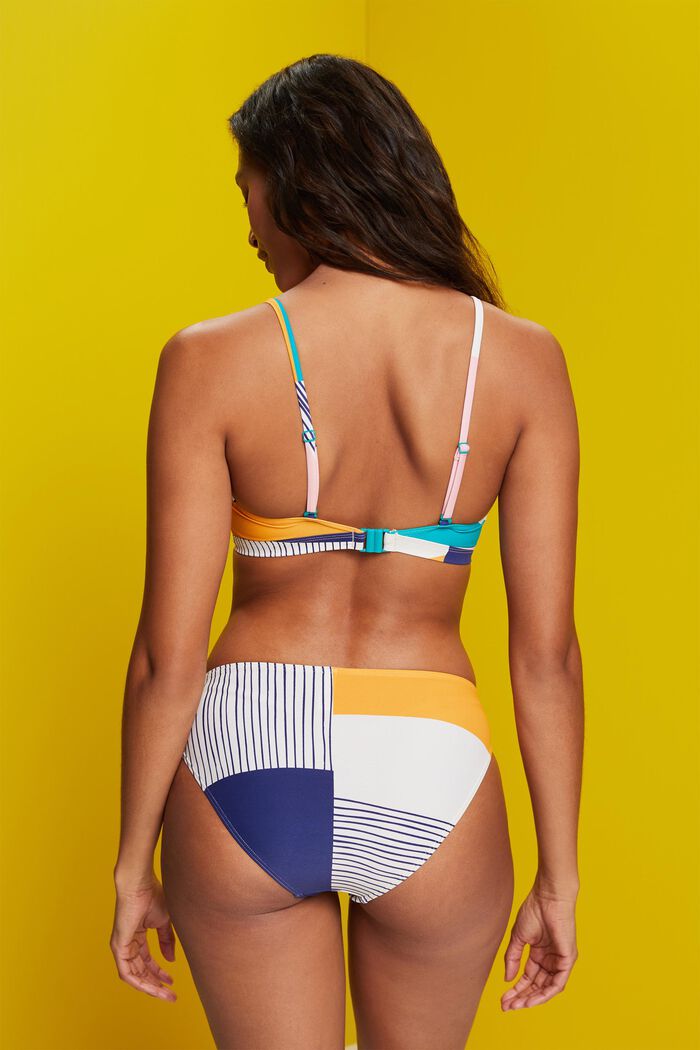 Bikinitop in croptop-stijl met verschillende patronen, SAND, detail image number 2