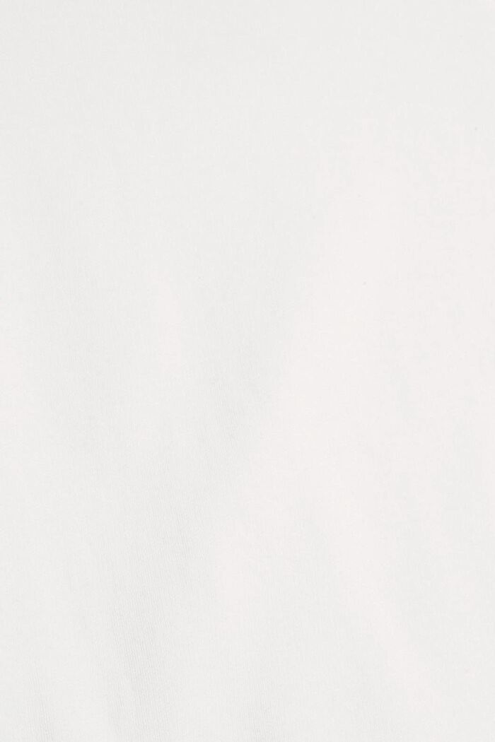 Sweatshirt van zuiver katoen, OFF WHITE, detail image number 4