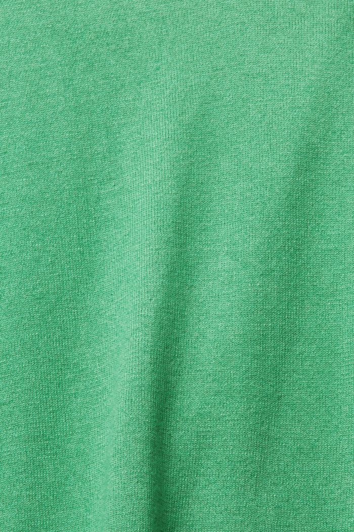 Sweater met V-hals, GREEN, detail image number 1
