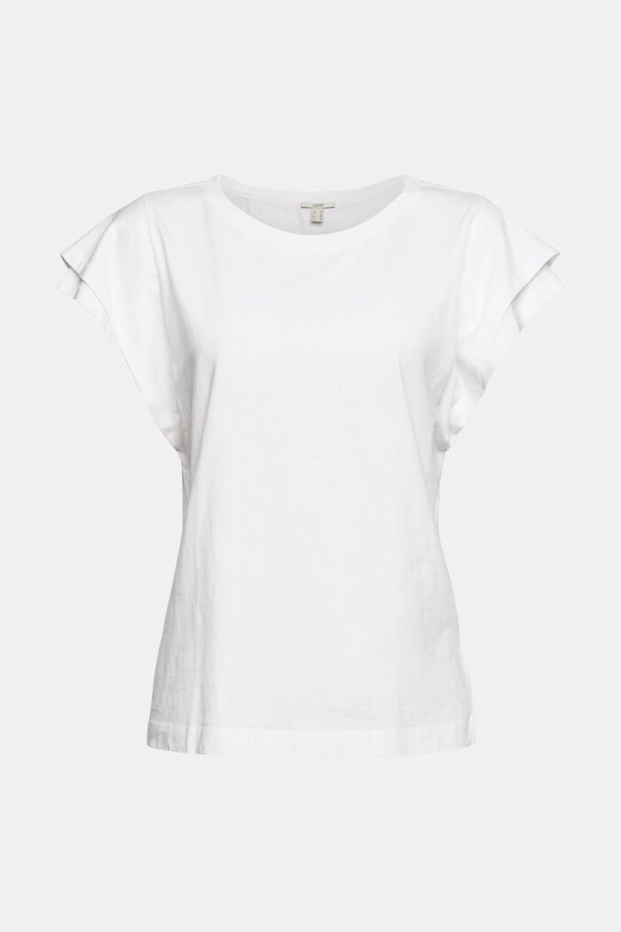 T-shirt van 100% organic cotton, WHITE, detail image number 4