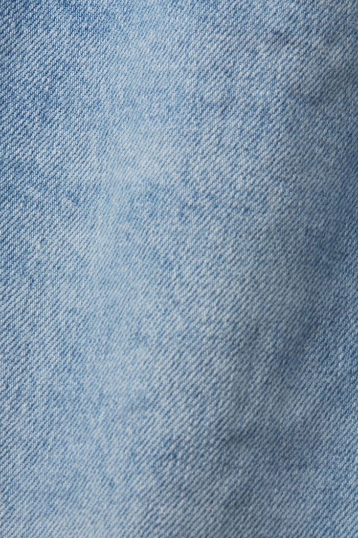 Relaxte jeans met een slim fit, BLUE LIGHT WASHED, detail image number 7