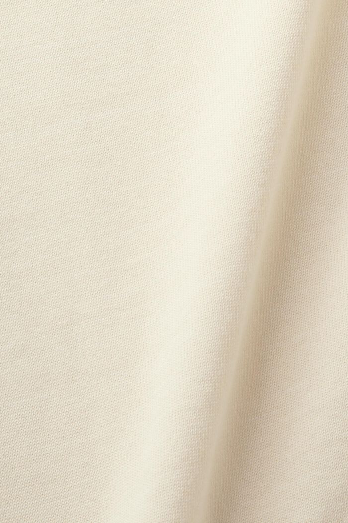 Mouwloze trui met ronde hals, CREAM BEIGE, detail image number 5