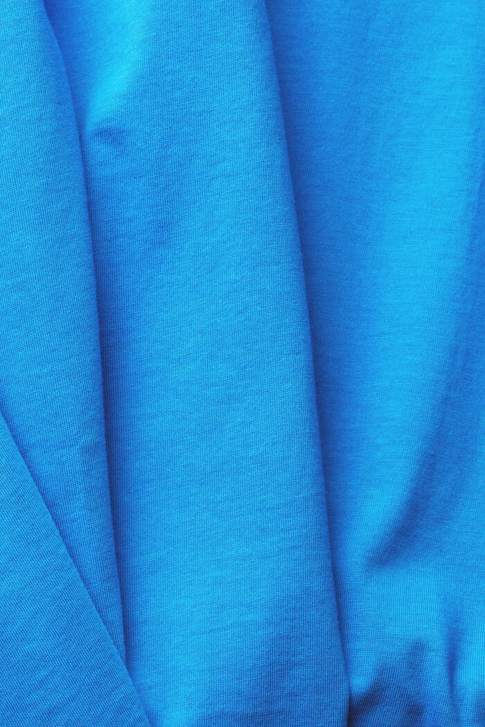 Jersey T-shirt met print, BRIGHT BLUE, detail image number 4