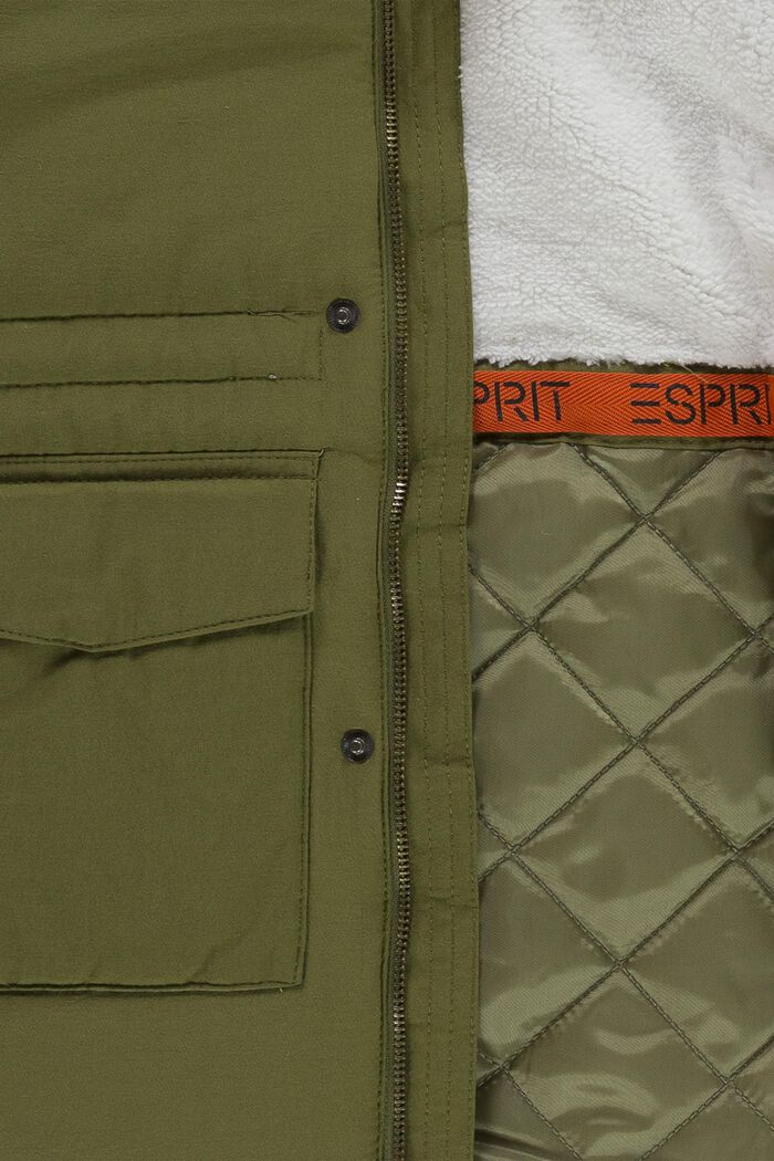 Jackets outdoor woven, OLIVE, detail image number 2