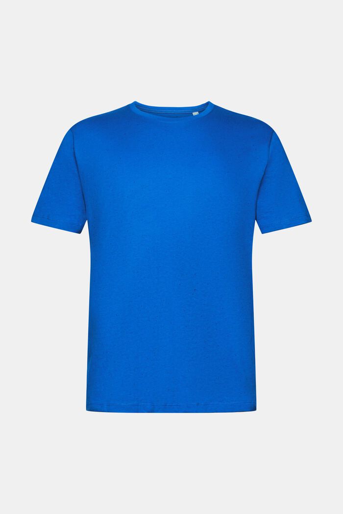 Gevlekt jersey T-shirt, BLUE, detail image number 6