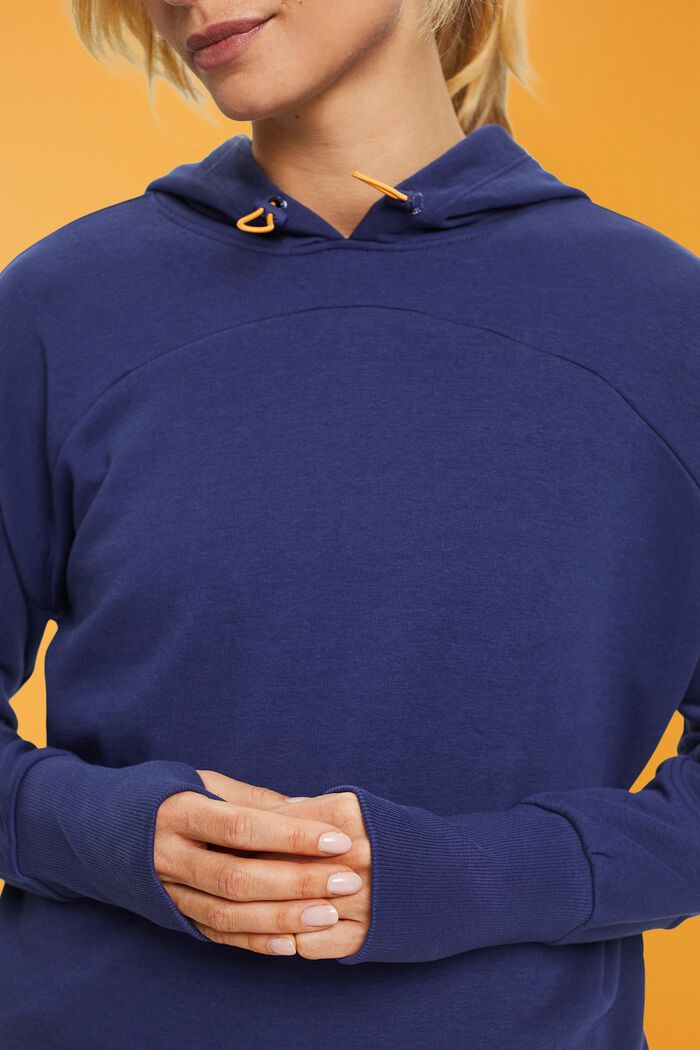 Hoodie sweatshirt, NEW NAVY, detail image number 2