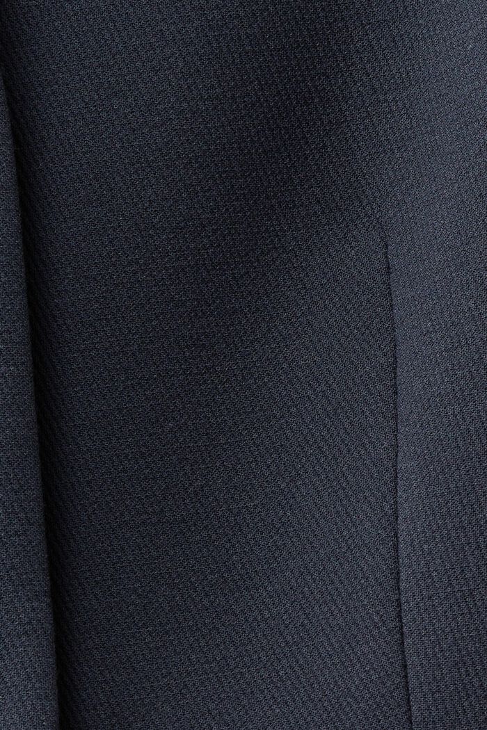 Getailleerde mantel met omgekeerde reverskraag, BLACK, detail image number 6