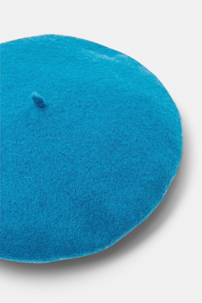Baret van een wolmix, TEAL BLUE, detail image number 1