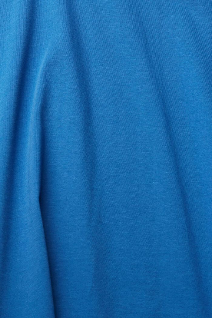 Jersey T-shirt, 100% katoen, BLUE, detail image number 1