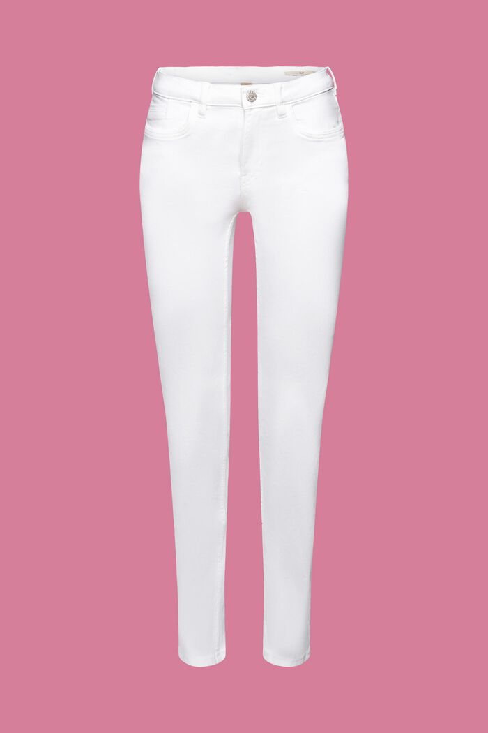 Slim jeans, WHITE, detail image number 6