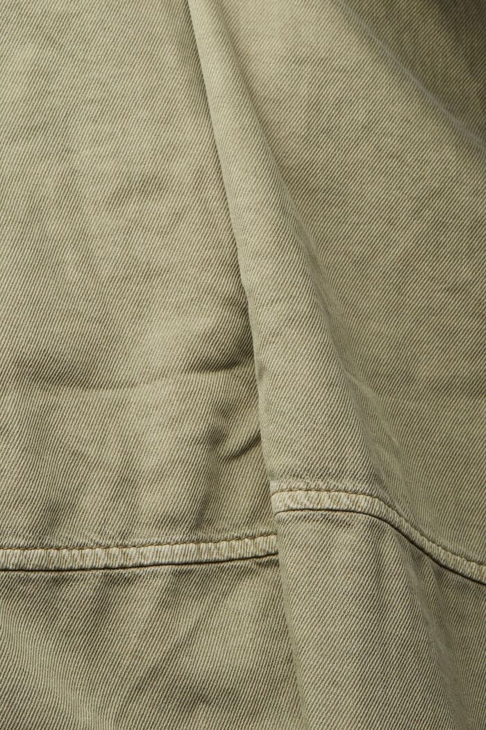 Met TENCEL™: korte jas, LIGHT KHAKI, detail image number 4