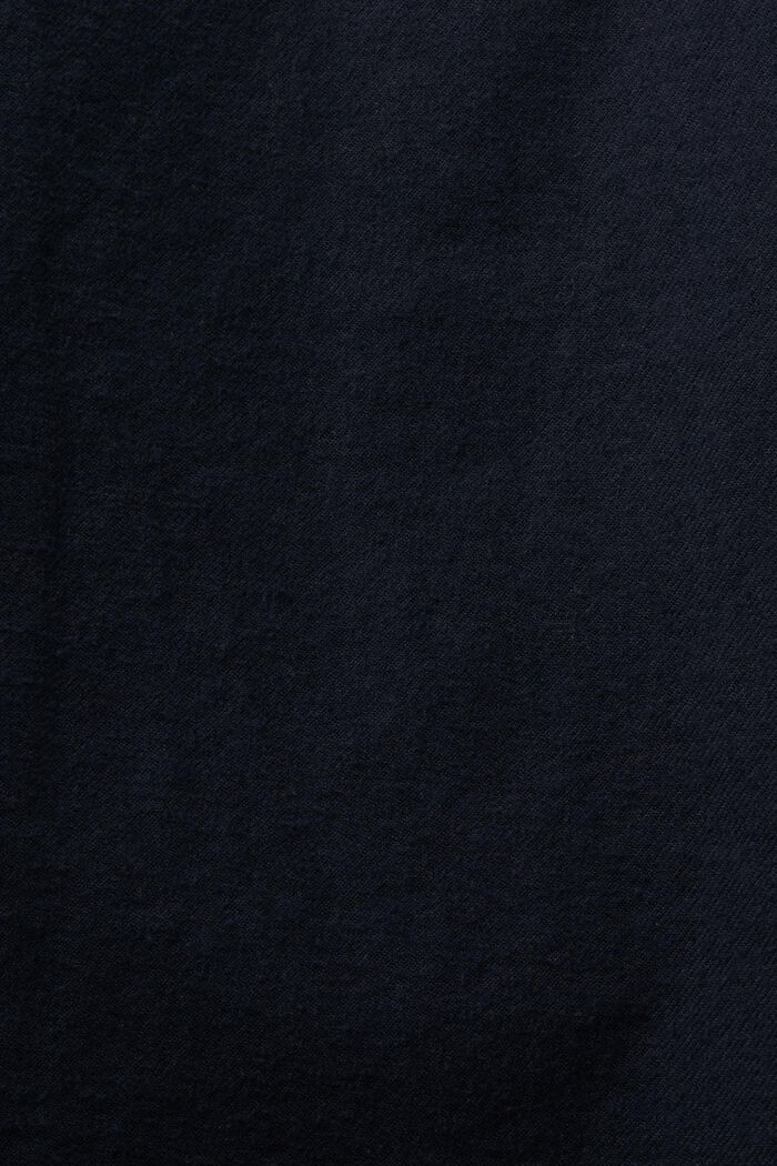 Overhemd van katoen-flanel, PETROL BLUE, detail image number 5