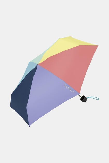 Opvouwbare paraplu met meerkleurig design, ONE COLOR, overview