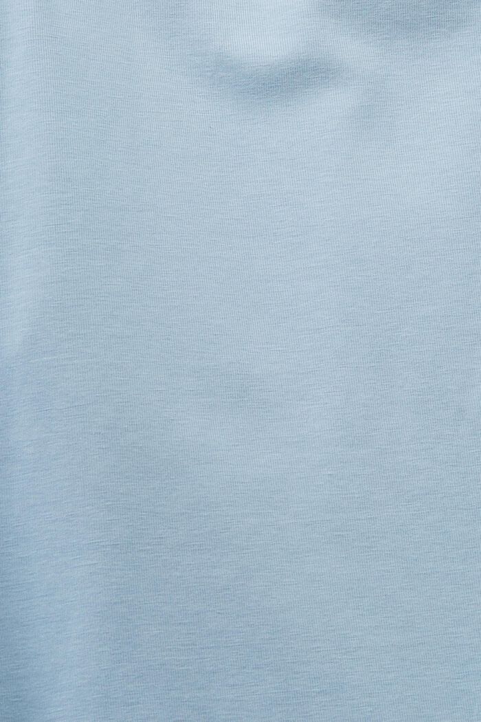 Jersey sportbroek van katoen, PASTEL BLUE, detail image number 6