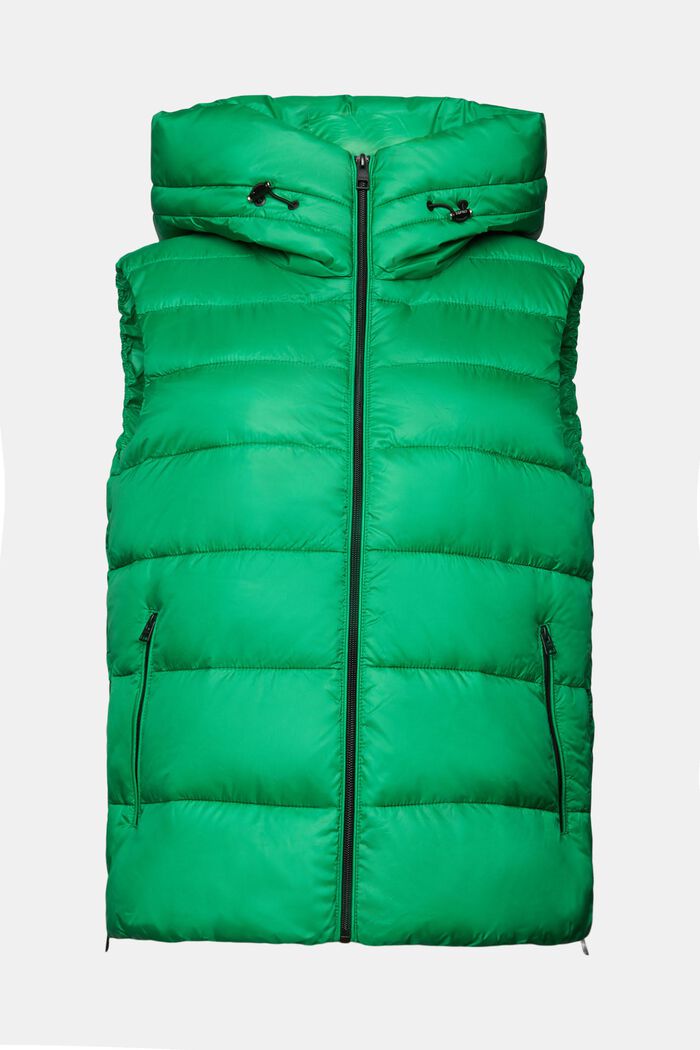 Gerecycled: bodywarmer, GREEN, detail image number 6