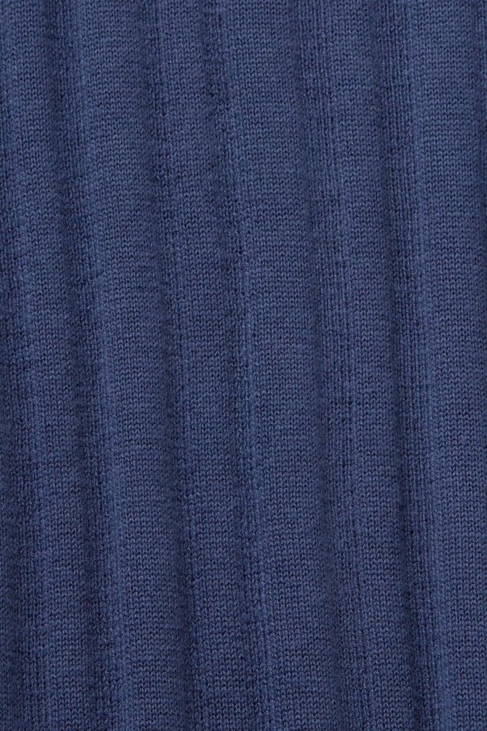 Poloshirt met slim fit, GREY BLUE, detail image number 4