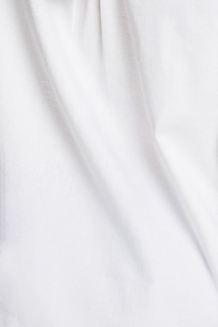 Overhemdblouse van 100% katoen, WHITE, detail image number 3