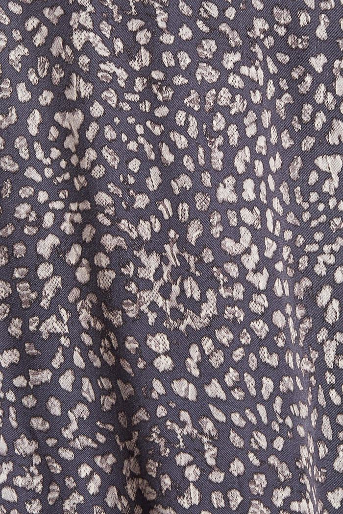 T-shirt met luipaardprint, LENZING™ ECOVERO™, DARK BLUE, detail image number 4