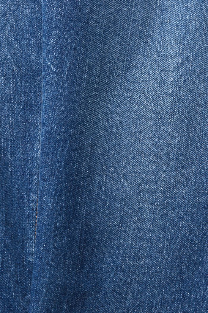 Jeans met used look, BLUE MEDIUM WASHED, detail image number 4
