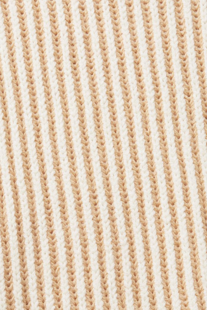 Ribgebreide trui met opstaande kraag, ICE, detail image number 6
