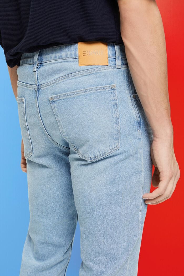 Straight fit jeans, BLUE BLEACHED, detail image number 2