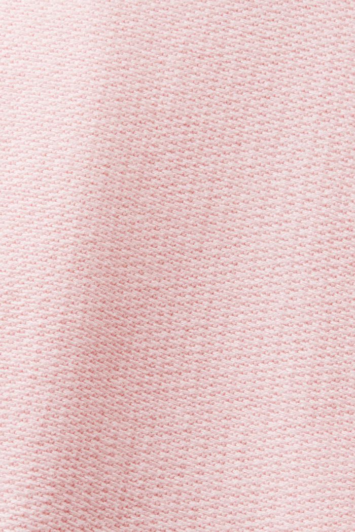 Knitwear hoodie met ritssluiting aan de voorkant, PASTEL PINK, detail image number 5