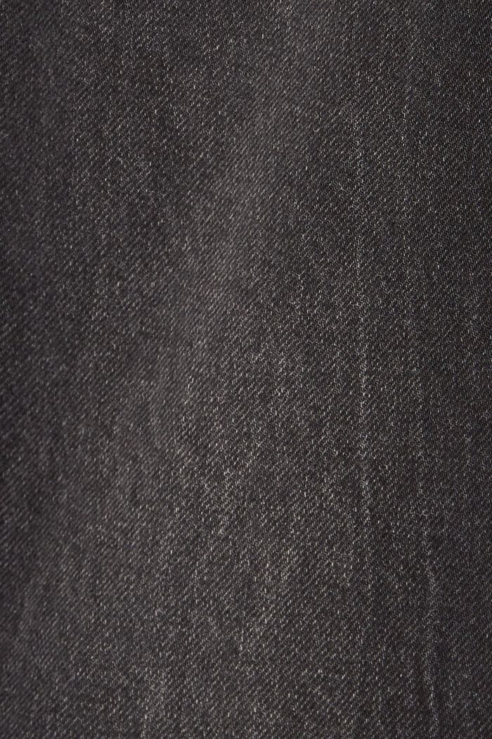 Jeans met modieus model, BLACK DARK WASHED, detail image number 4