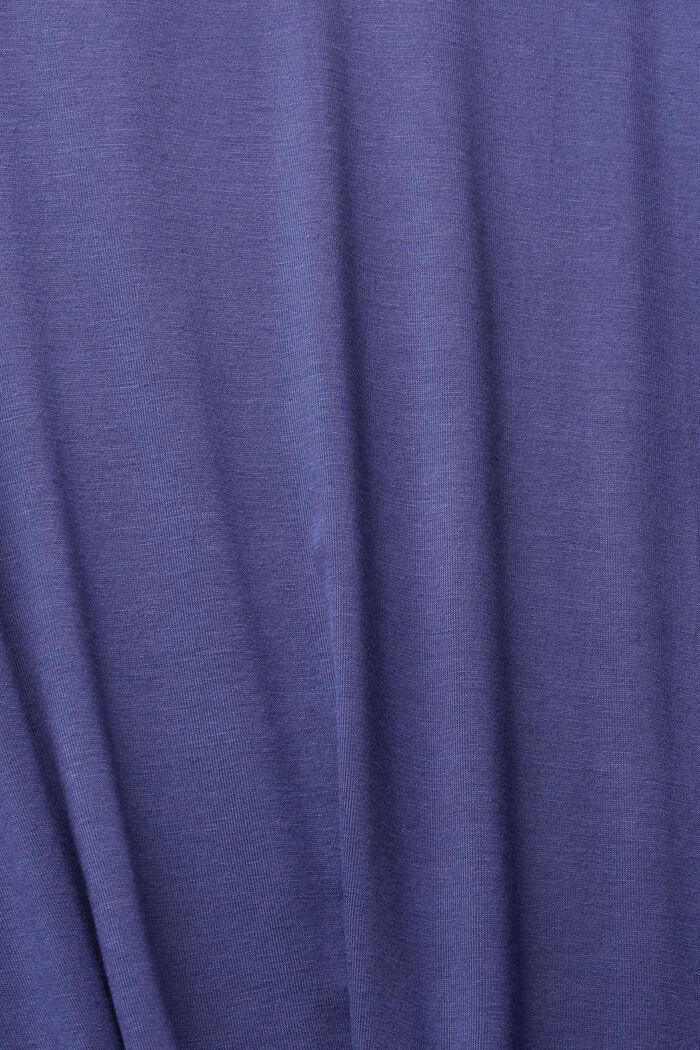 Pyjama met kanten details, LENZING™ ECOVERO™, BRIGHT BLUE, detail image number 4