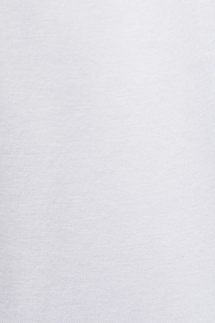 CURVY T-shirt met V-hals, TENCEL™, WHITE, detail image number 5