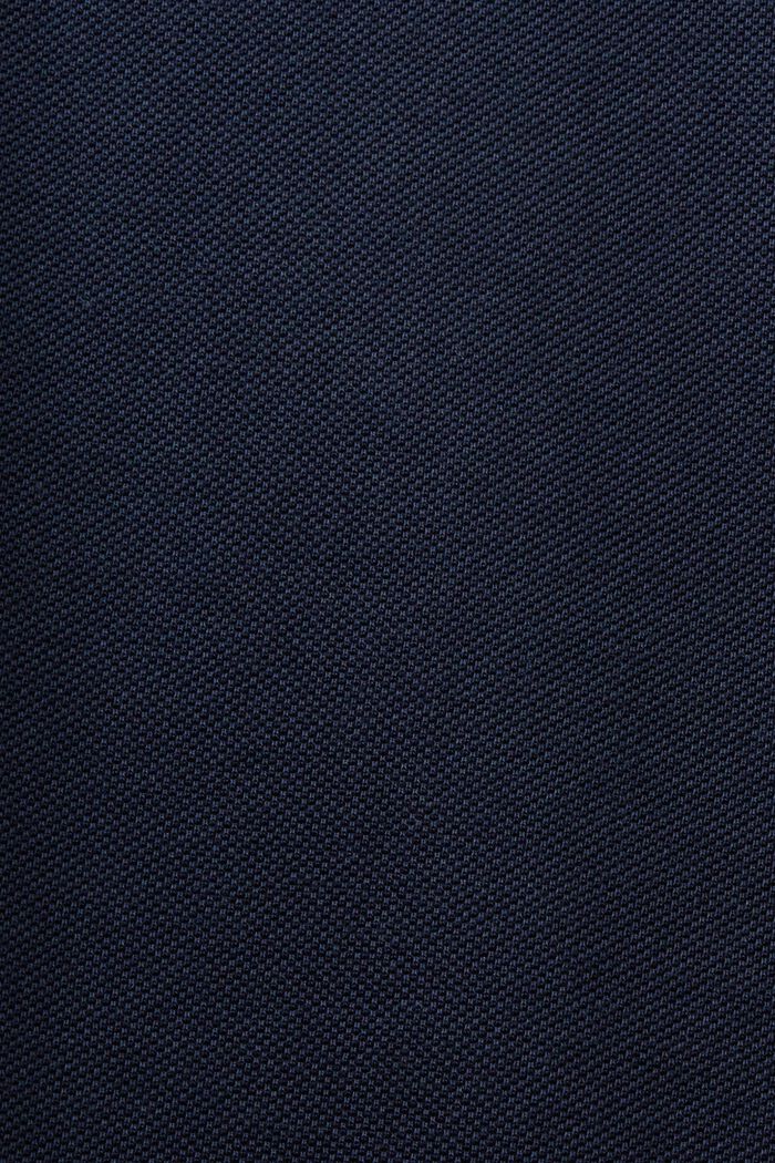 Poloshirt van pimakatoen-piqué, NAVY, detail image number 5