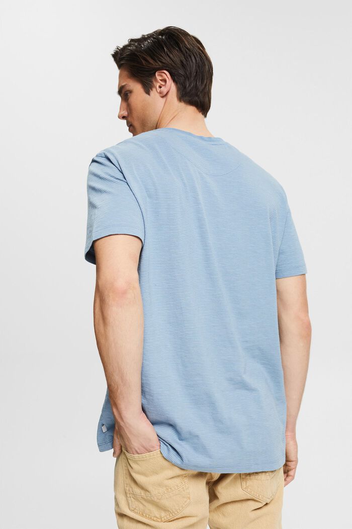 Jersey T-shirt met streepmotief, BLUE, detail image number 3