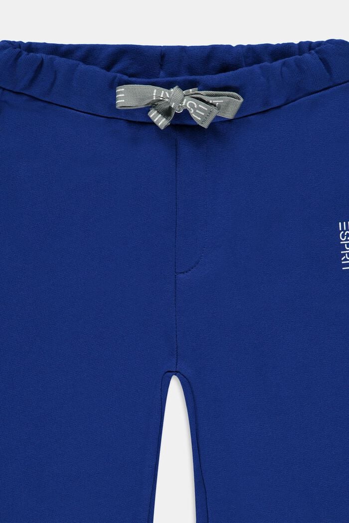 Sweatbroek van 100% katoen, BRIGHT BLUE, detail image number 2