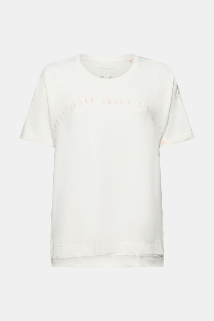 Sport-T-shirt met print, OFF WHITE, detail image number 5