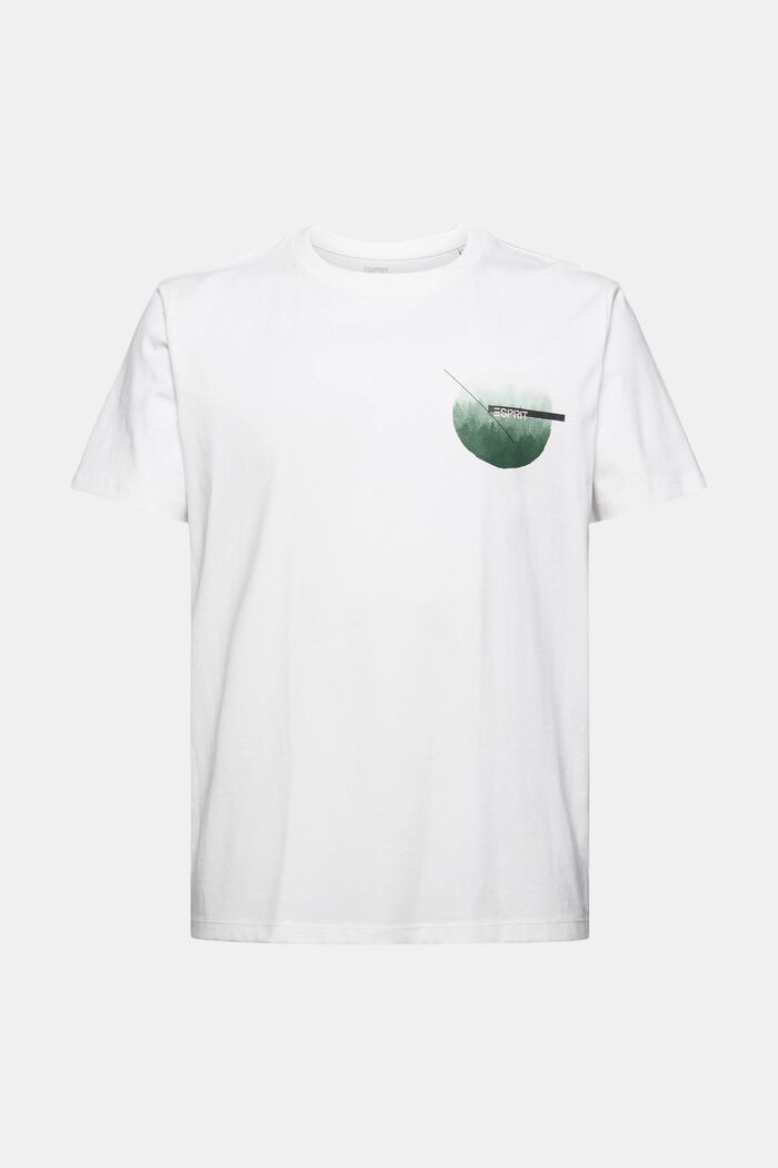 Jersey T-shirt met print, biologisch katoen