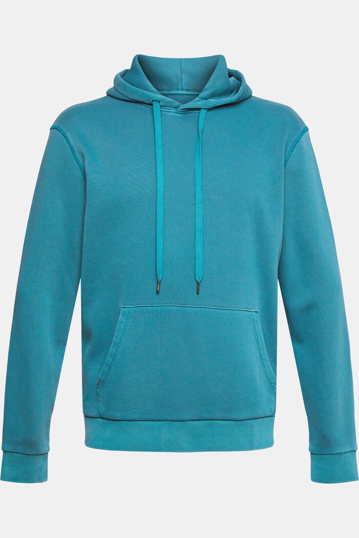 Sweatshirt met capuchon, TEAL BLUE, detail image number 5