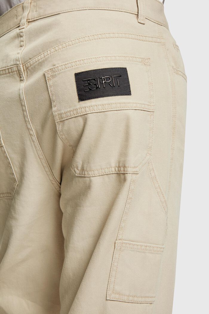 Straight fit carpenter chino, SAND, detail image number 3
