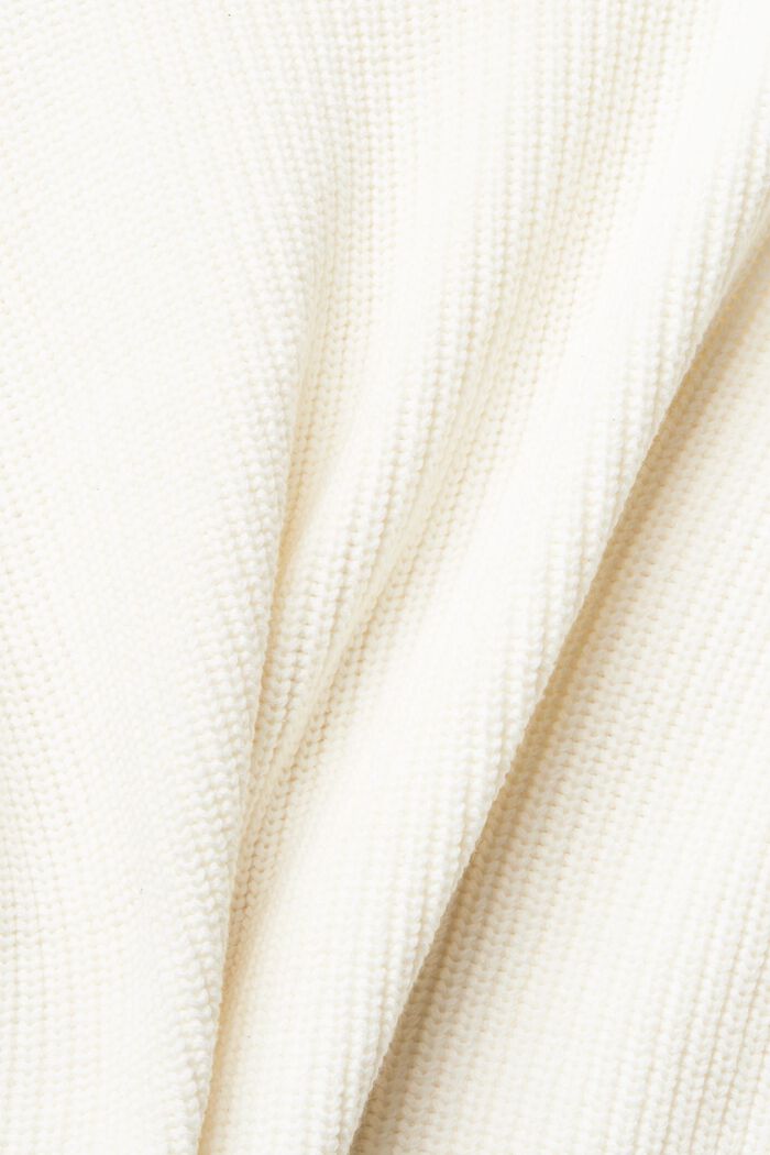 Gebreide hoodie, OFF WHITE, detail image number 4