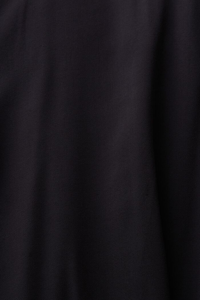Crêpe blouse met lange mouwen, BLACK, detail image number 4