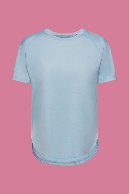 Actief T-shirt, LENZING™ ECOVERO™, PASTEL BLUE, overview
