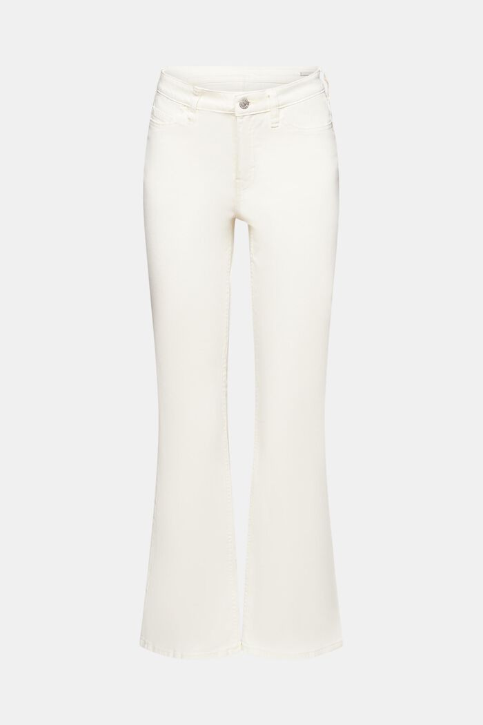 High-rise spijkerbroek Bootcut, OFF WHITE, detail image number 6