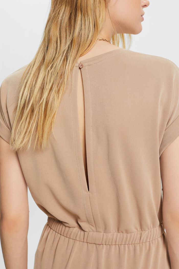Modal jumpsuit met band, TAUPE, detail image number 2