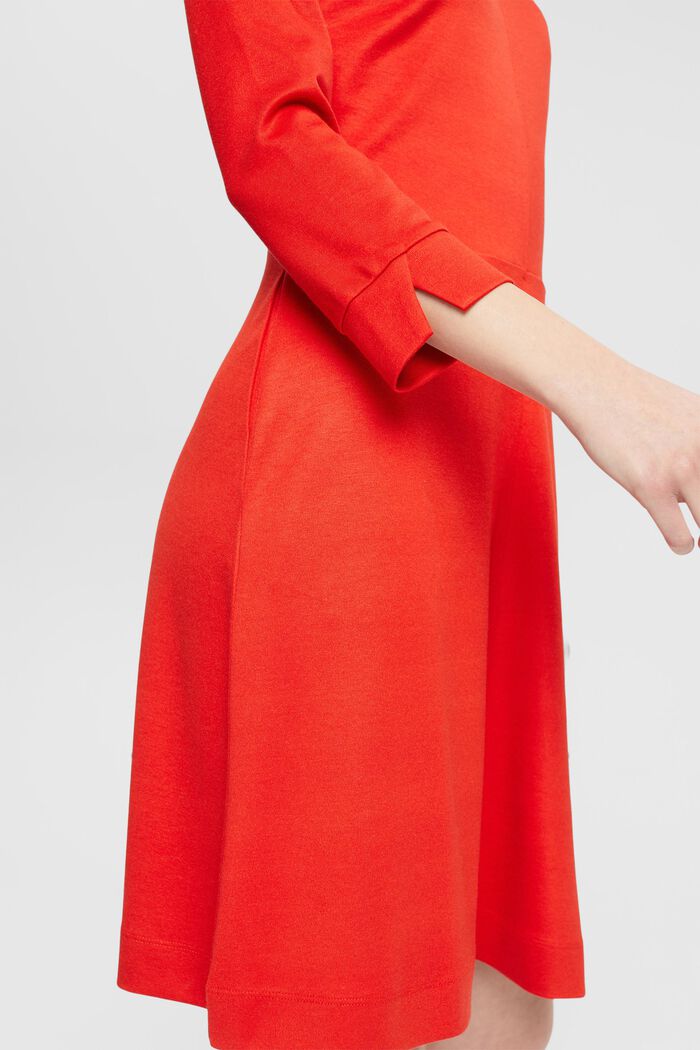 Punto mini-jurk, RED, detail image number 2
