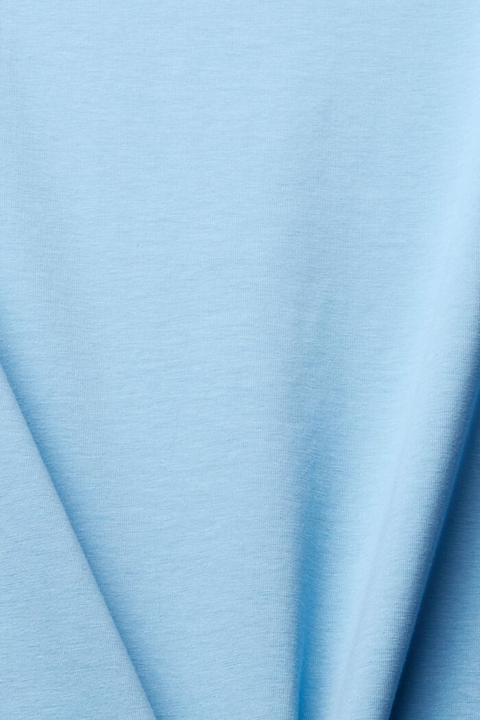 Mouwloos T-shirt, LIGHT TURQUOISE, detail image number 4