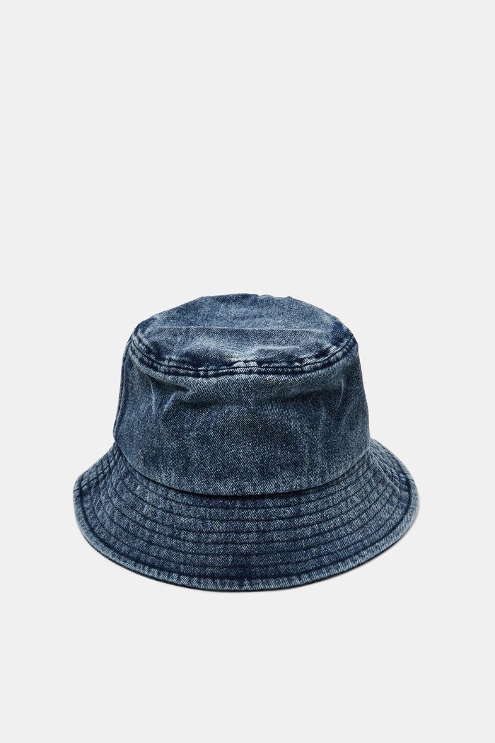 Denim bucket hat, BLUE, detail image number 0